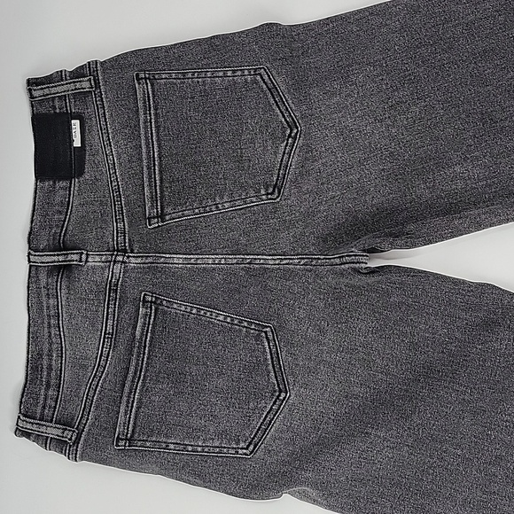 Gray Jeans-High Rise Oasis Vintage Straight Up by Daze Denim-Milkyway - Picture 13 of 16